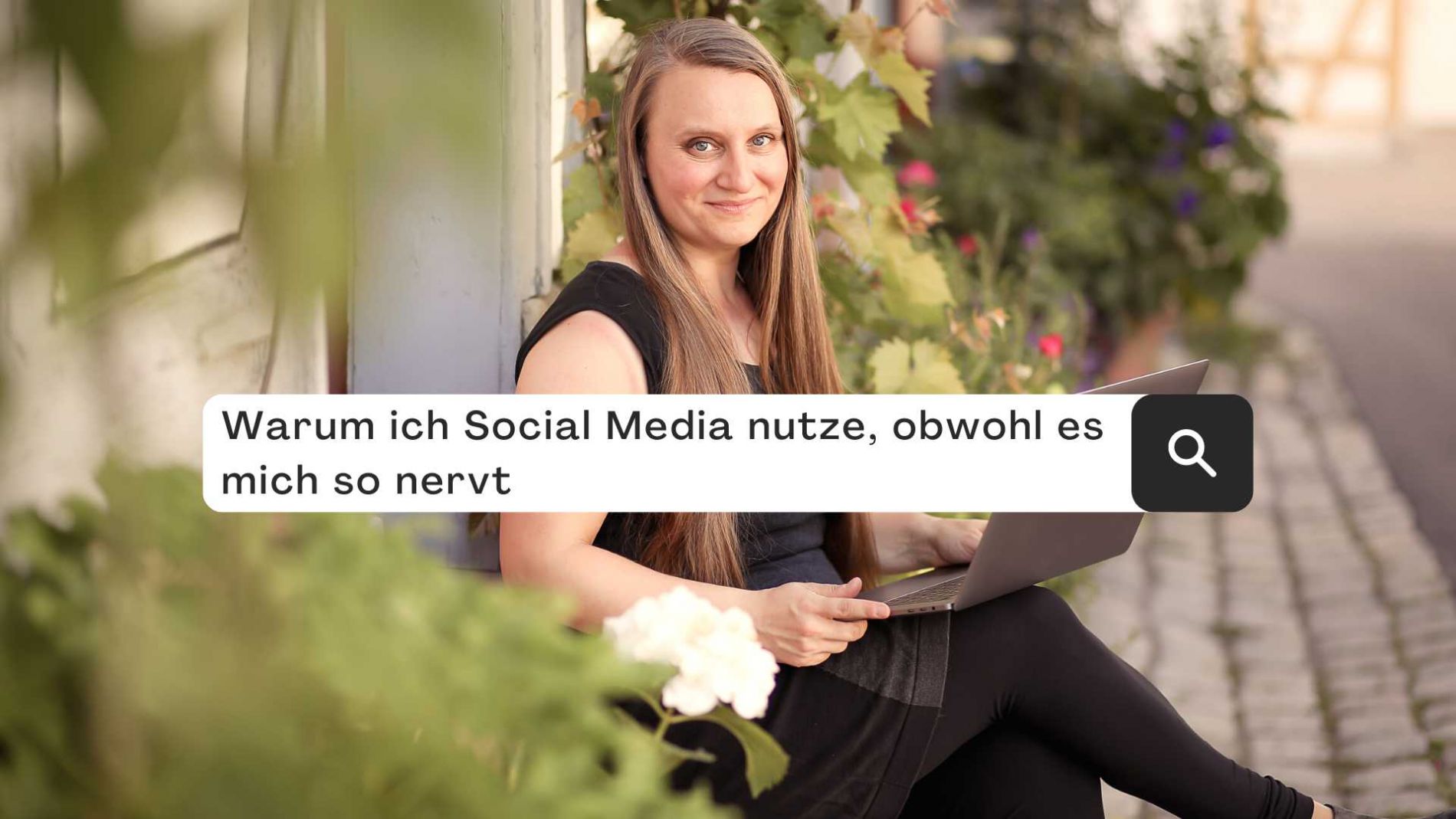 Judith Peters am Smartphone – Warum ich Social Media nutze obwohl mich Facebook Instagram und Co. so nerven