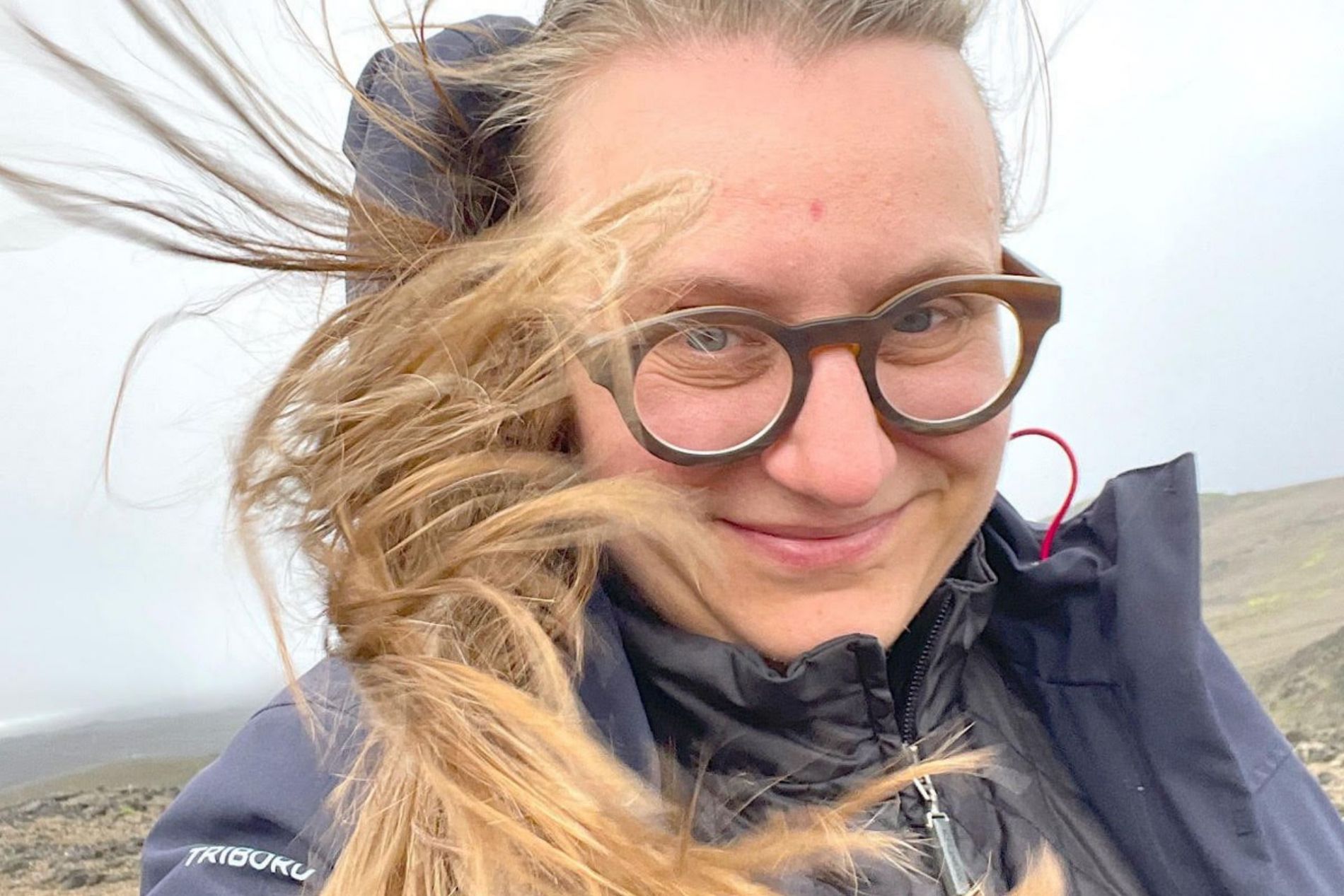 Judith Peters erlebt Wind in Island