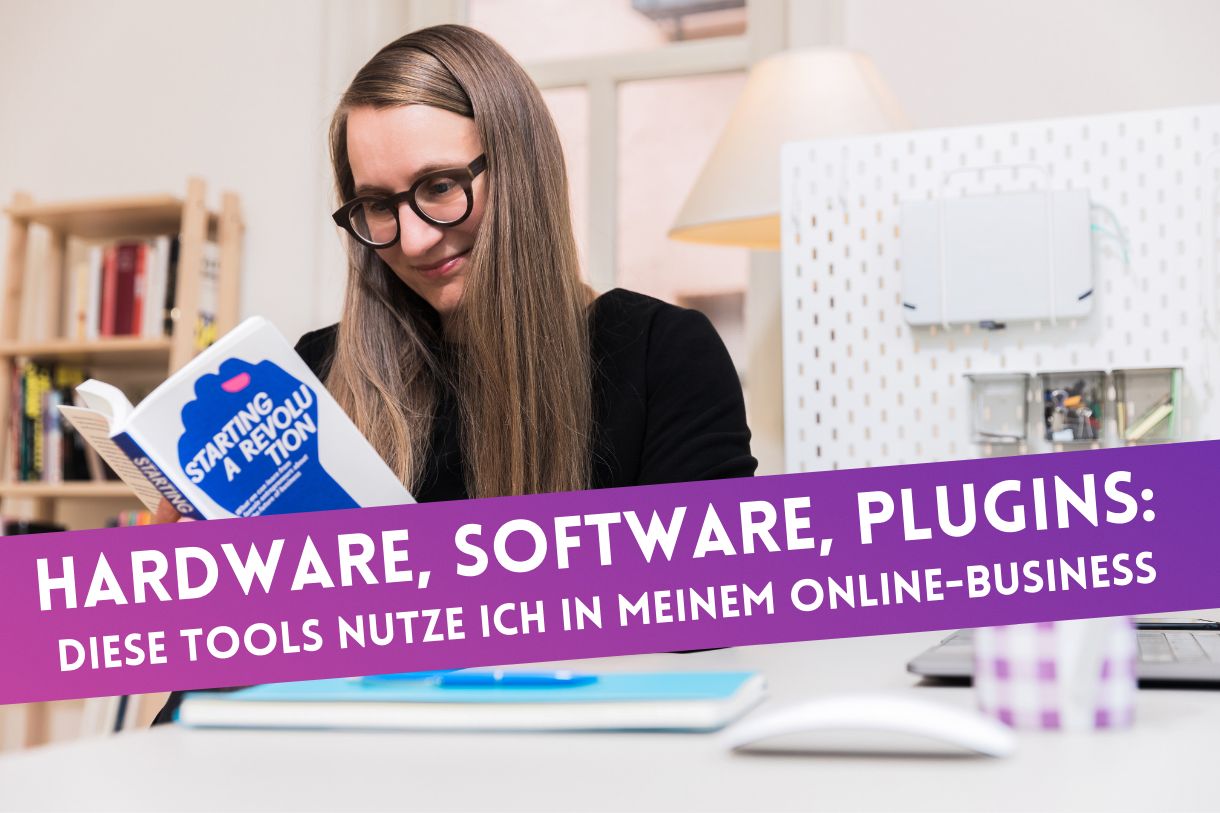 Laptop mit Online-Business-Tools – Titelbild zum Artikel über Tools im Online-Business von Judith Peters