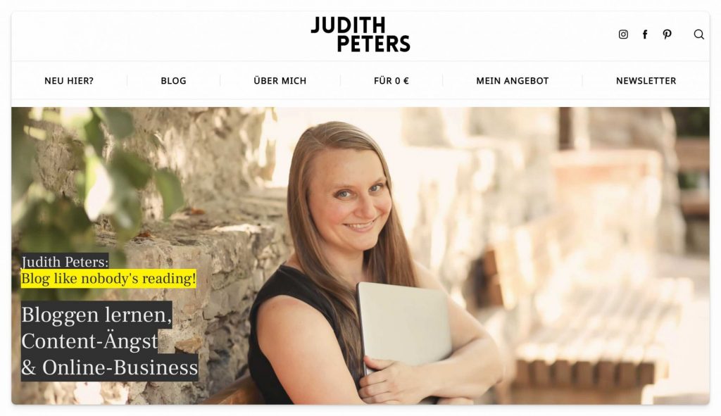 Meine alte Website: