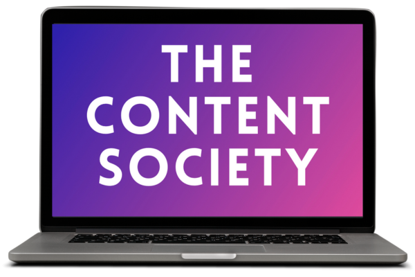 The Content Society: Der 1-Jahres-Blogkurs für alle, die endlich am Bloggen dranbleiben wollen und ihre nachhaltige Sichtbarkeit aufbauen möchten.