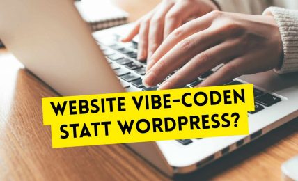 Website selbst vibe-coden statt WordPress? Warum ich Einsteigern zu WordPress rate - und wo Claude wirklich glänzt