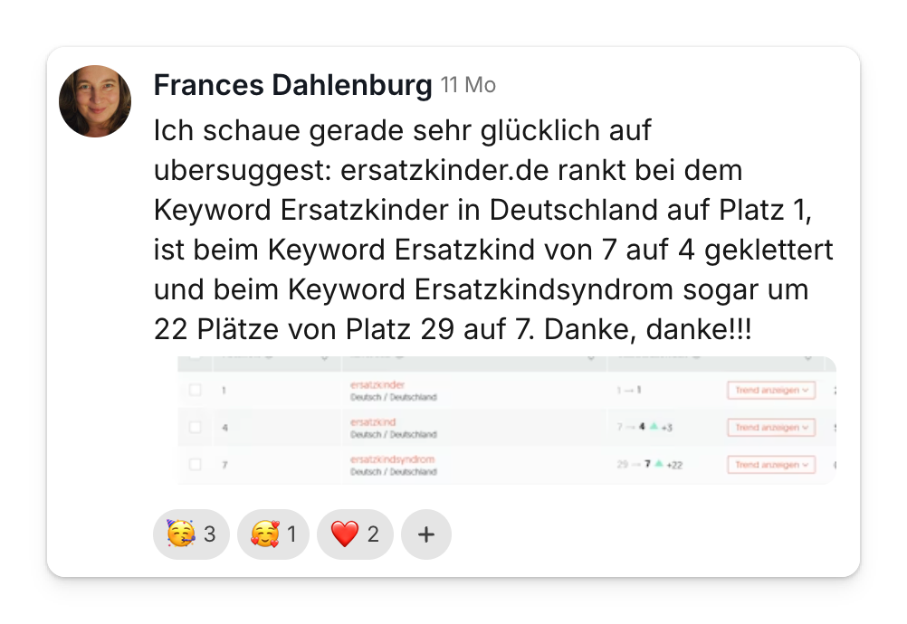 Community-Beitrag: Platz 1 bei Google für das eigene Nischen-Keyword